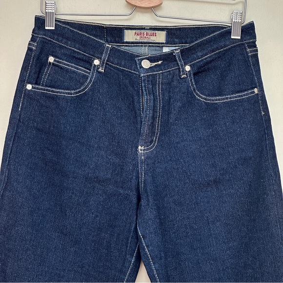 Paris Blues Y2K Dark Wash Bootcut Jeans Size 13 - Picture 2 of 11
